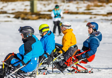 Tematický program Lyžování Centra Paraple ve fotografiích